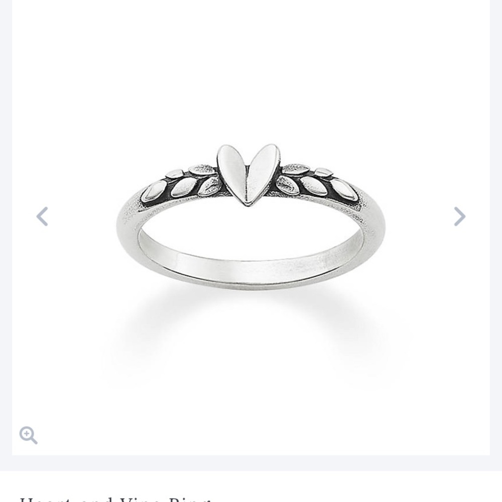 James Avery Heart Ring
